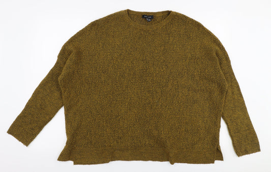 Womens UK Size S New Look Yellow Pullover Jumper