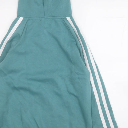 Studio Womens Green  Polyester Pullover Hoodie Size 8   - One of a kind