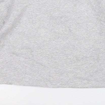 New Look Girls Grey  Cotton Pullover Sweatshirt Size 12-13 Years