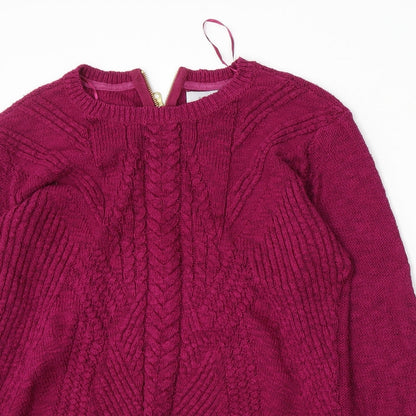 Womens UK Size 16 Marks and Spencer Purple Pullover Jumper
