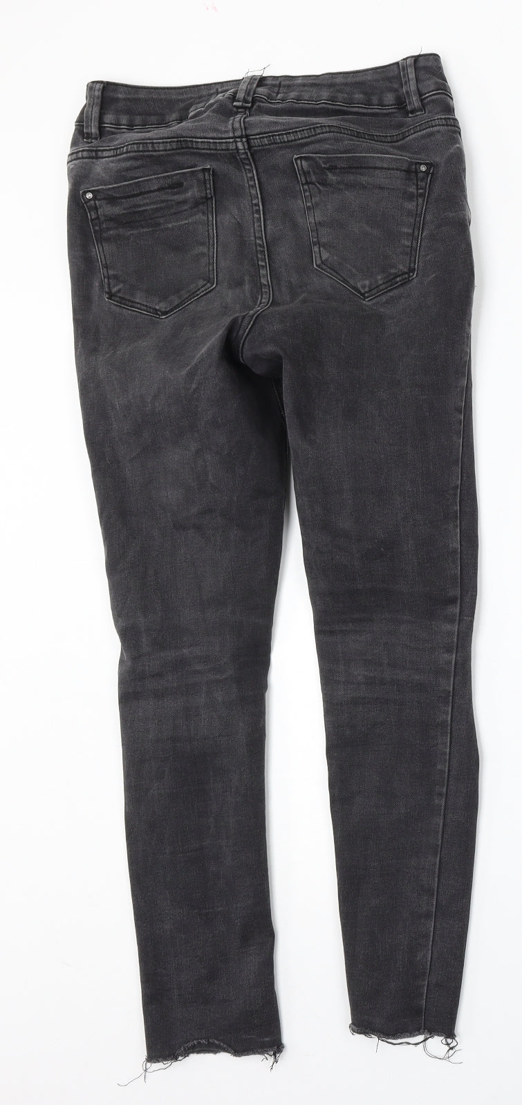 915 Generation Girls Black  Cotton Skinny Jeans Size 11 Years  Regular
