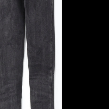 915 Generation Girls Black  Cotton Skinny Jeans Size 11 Years  Regular