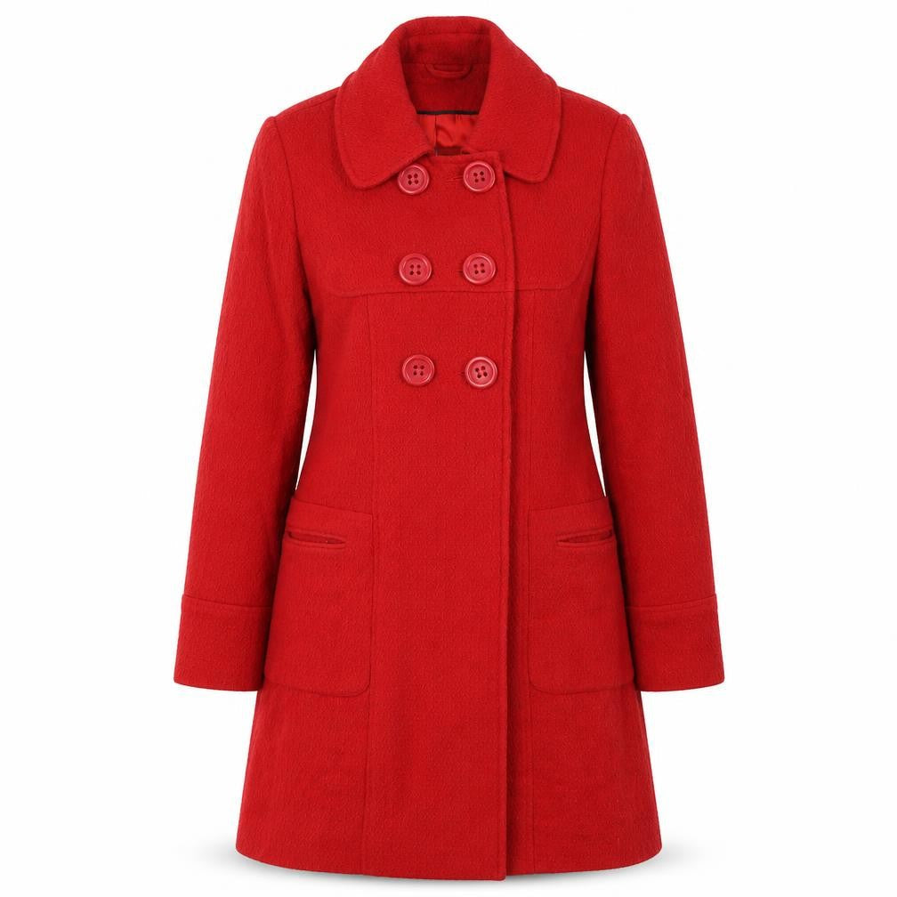 F&F Womens Red   Jacket  Size 10  Button