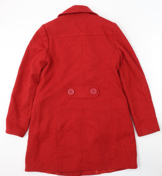 F&F Womens Red   Jacket  Size 10  Button
