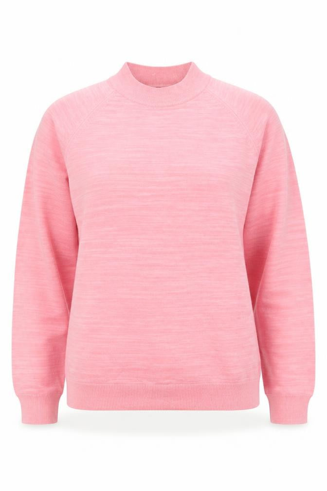 Womens UK Size S Preworn Pink Pullover Jumper