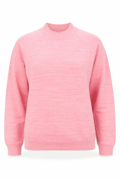 Womens UK Size S Preworn Pink Pullover Jumper