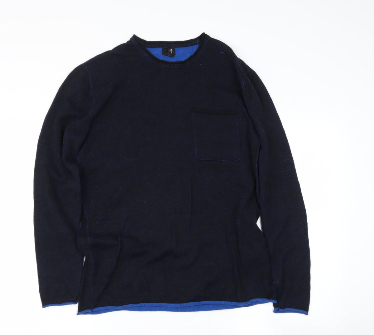 Womens UK Size S H&M Blue Pullover Jumper