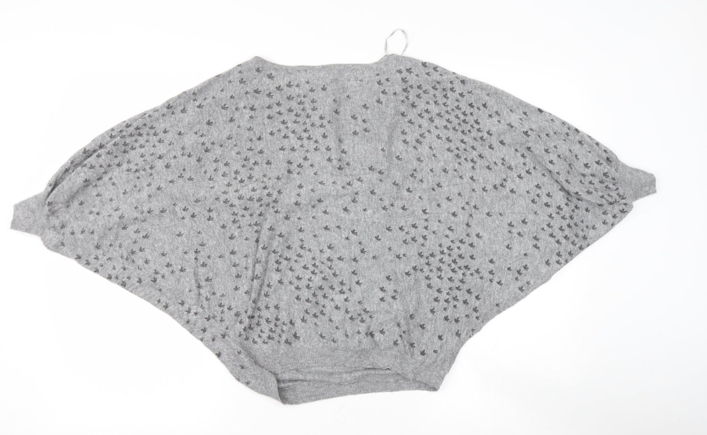 Womens UK Size 10 NEWLOOK Grey Pullover Jumper