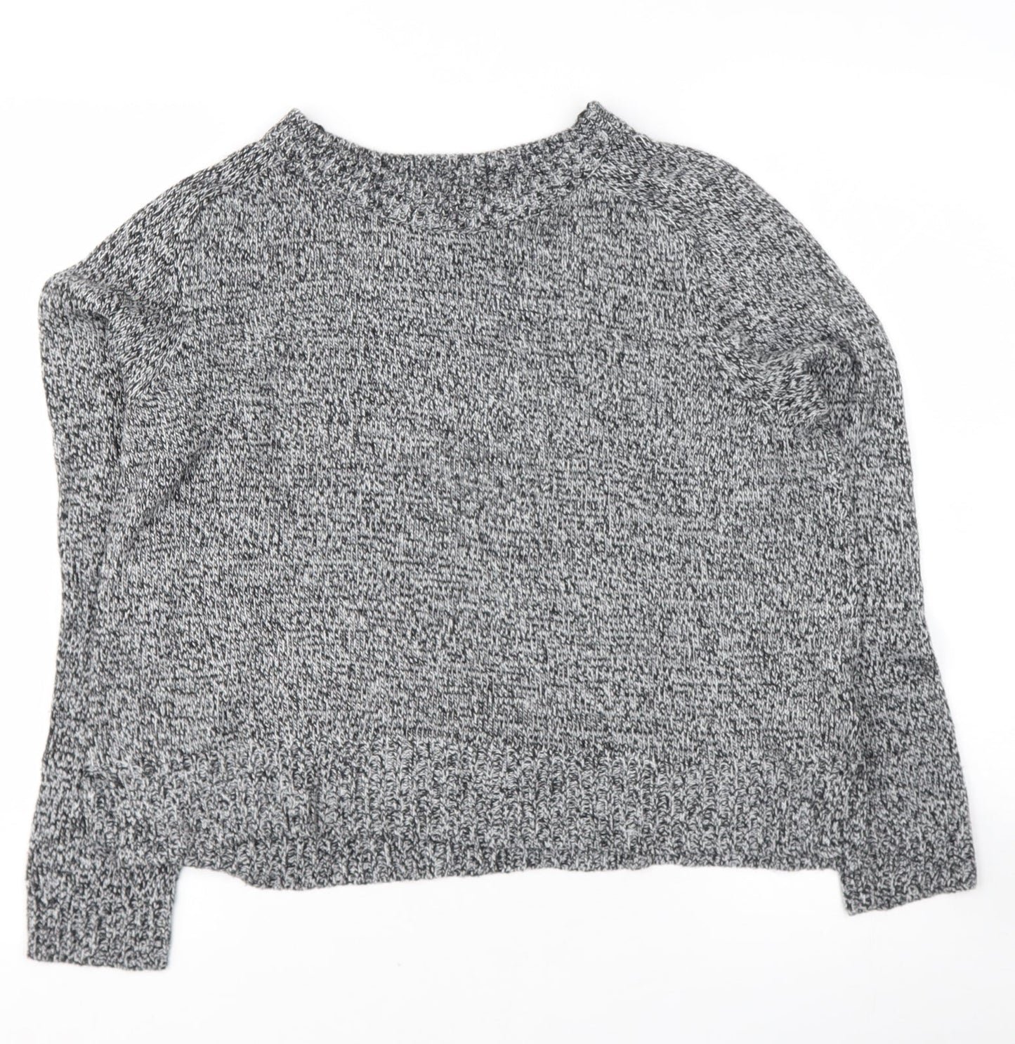 Womens UK Size 12 Divided Grey Pullover Jumper