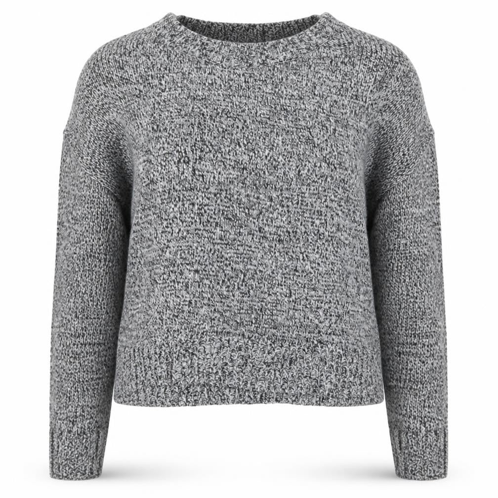 Womens UK Size 12 Divided Grey Pullover Jumper