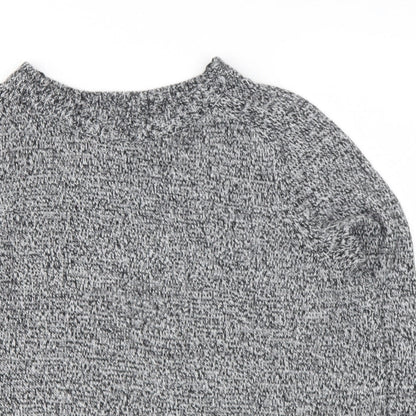 Womens UK Size 12 Divided Grey Pullover Jumper