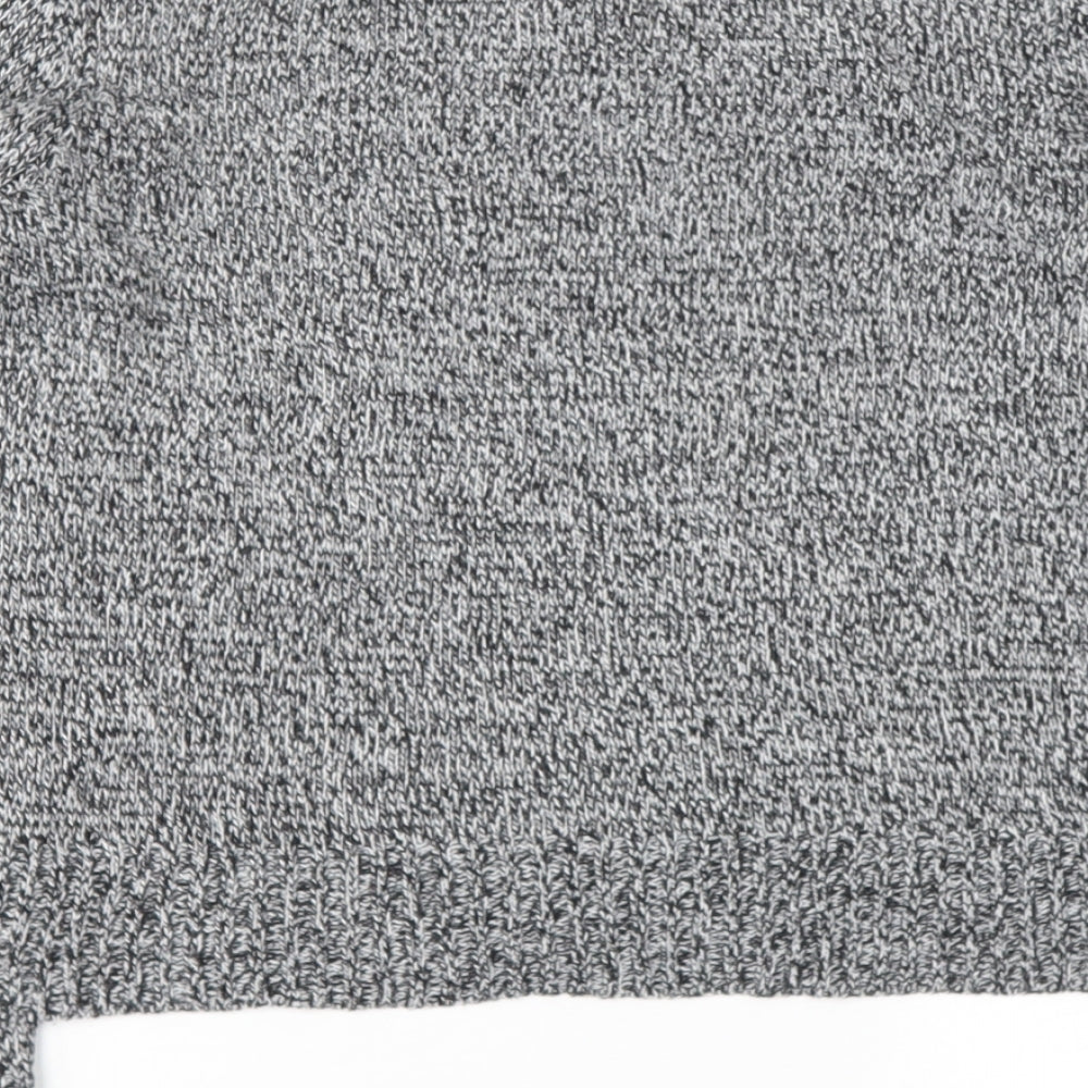 Womens UK Size 12 Divided Grey Pullover Jumper