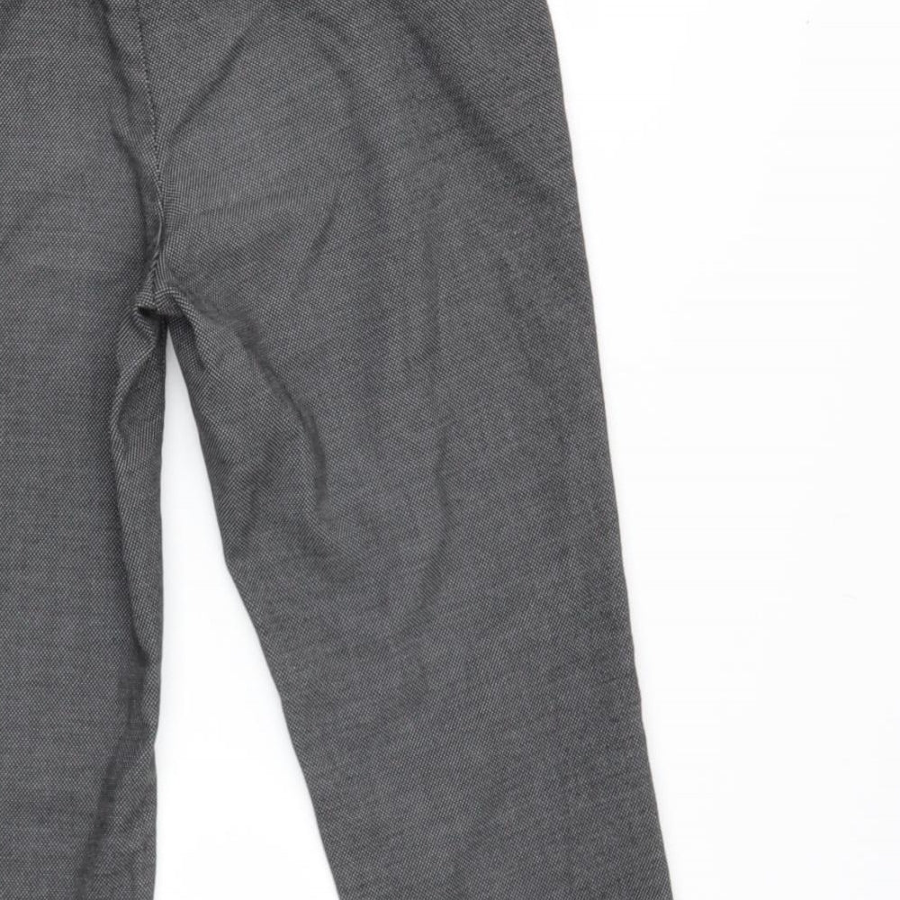 BENETTON Boys Grey  Viscose Chino Trousers  L26 in Regular