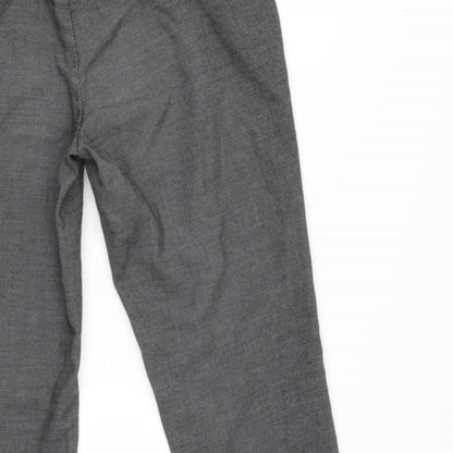 BENETTON Boys Grey  Viscose Chino Trousers  L26 in Regular