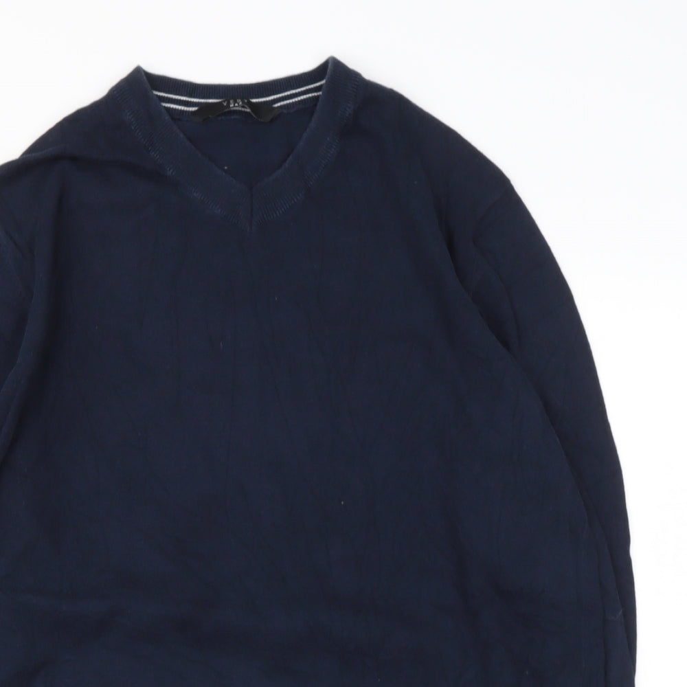 Womens UK Size L Very Blue Pullover Jumper