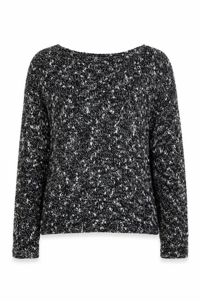 Womens UK Size S Zara Black Pullover Jumper