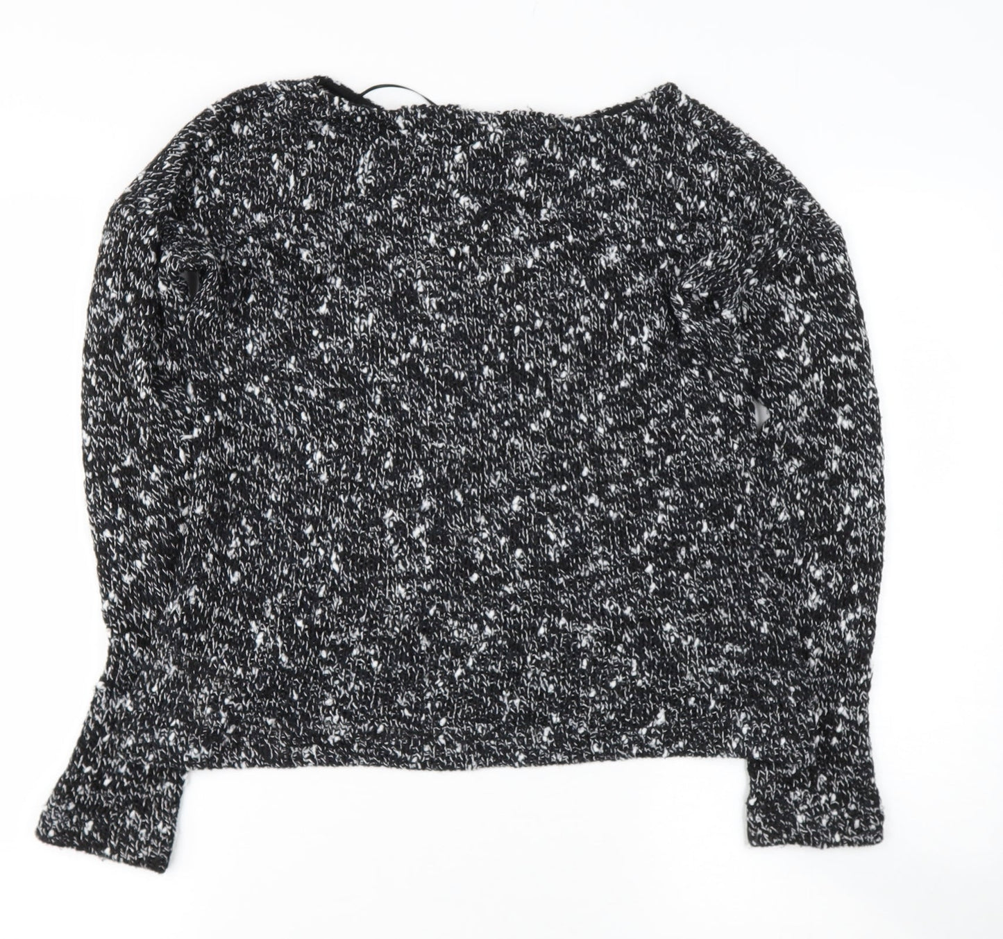 Womens UK Size S Zara Black Pullover Jumper
