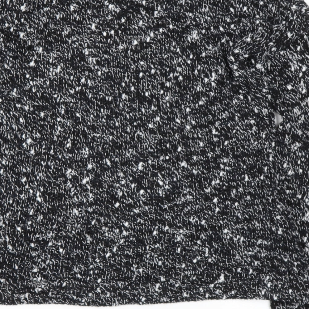 Womens UK Size S Zara Black Pullover Jumper