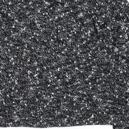 Womens UK Size S Zara Black Pullover Jumper