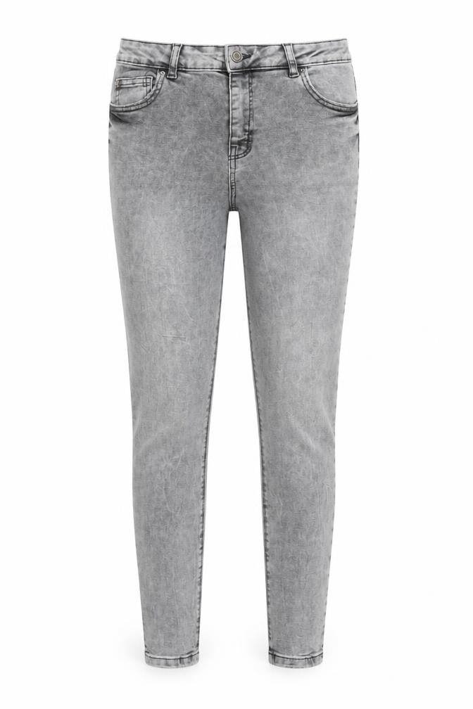 Womens UK Size 14 DENIM AND CO Regular Fit Skinny Grey Jeans