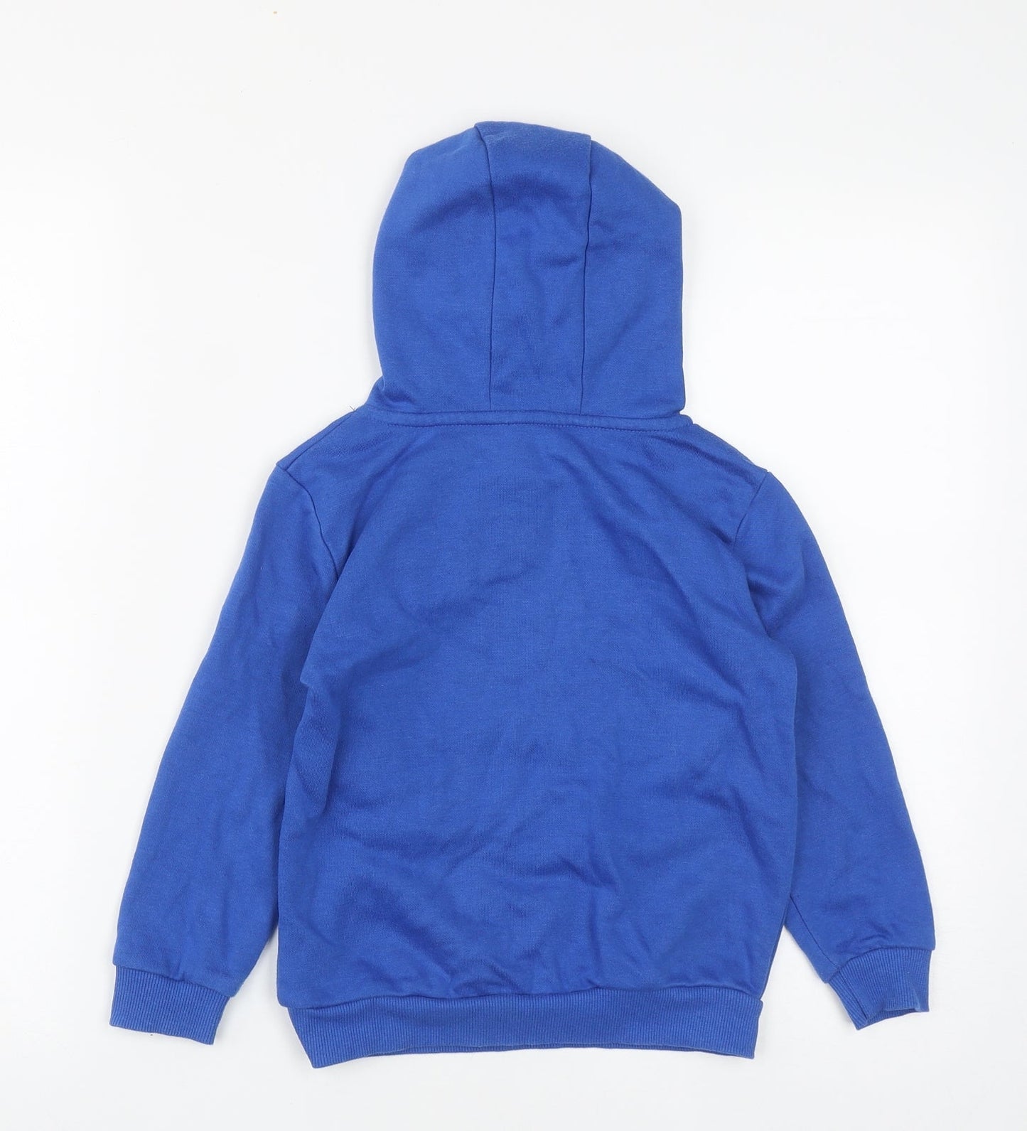 Dunnes Stores Boys Blue  Cotton Pullover Hoodie Size 5-6 Years   - Gamer