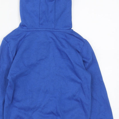 Dunnes Stores Boys Blue  Cotton Pullover Hoodie Size 5-6 Years   - Gamer