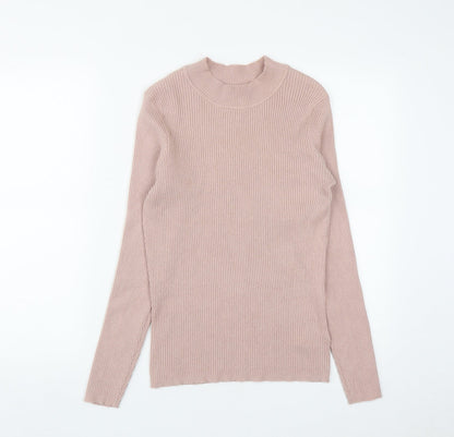 Primark Womens Brown Round Neck  Viscose Pullover Jumper Size XL