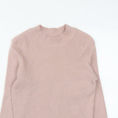 Primark Womens Brown Round Neck  Viscose Pullover Jumper Size XL