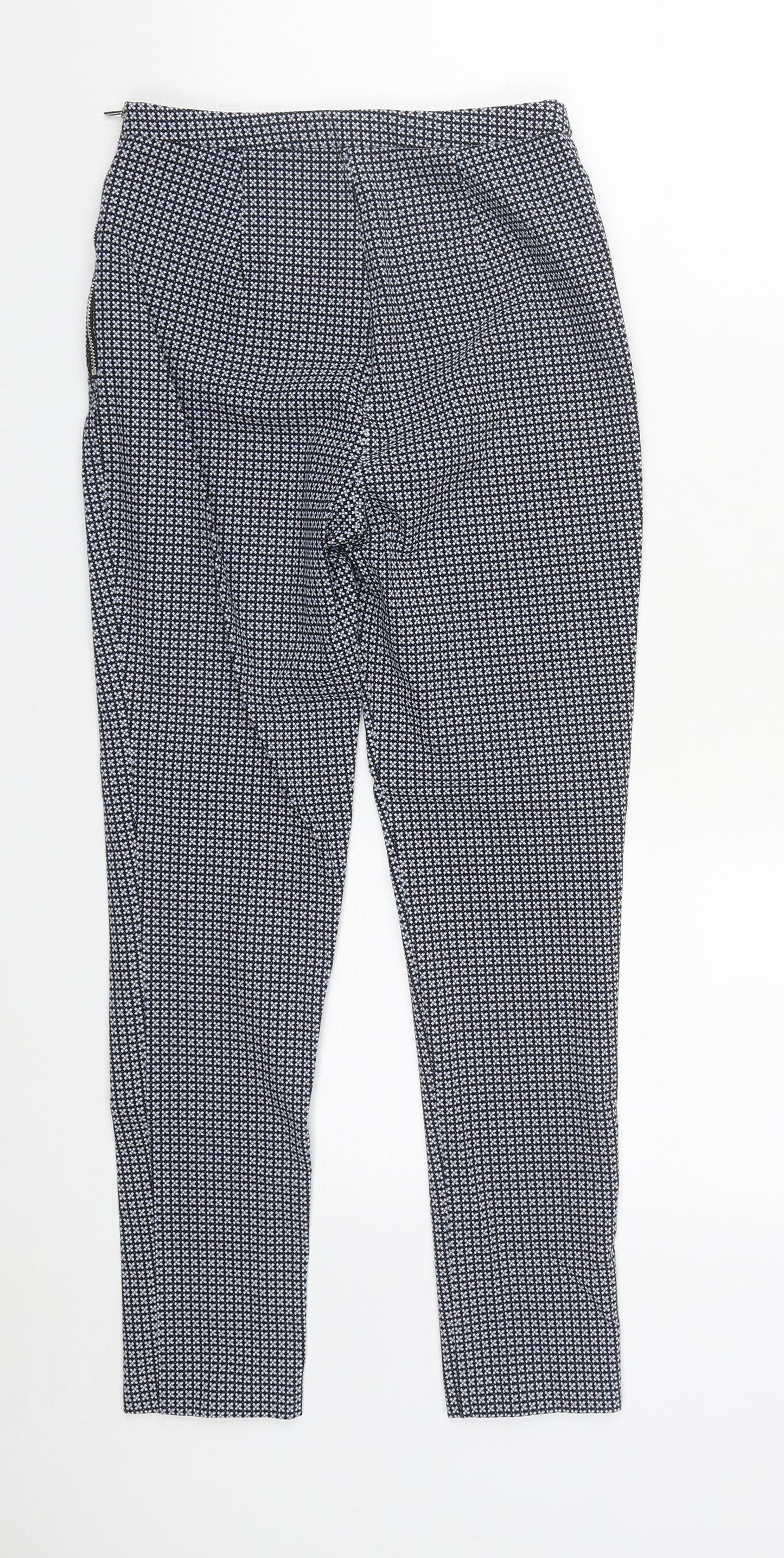 Womens UK Size 8 New Look Regular Fit  Blue Trousers