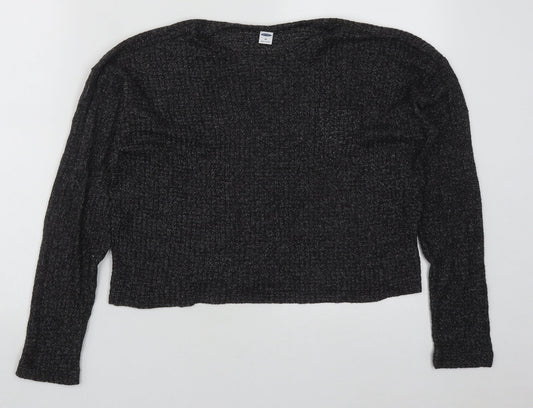 Womens UK Size XS Old Navy Grey Pullover Jumper