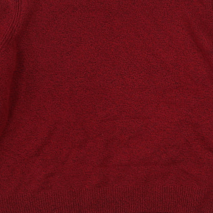 Amazon Essentials  Womens Red Round Neck  Camel Pullover Jumper Size L