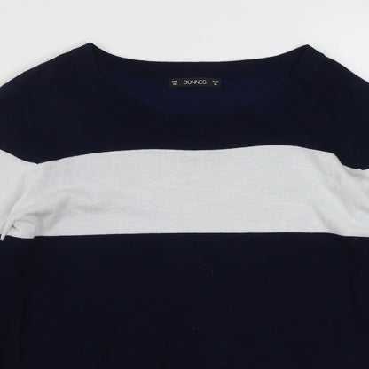 Womens UK Size M Dunnes Stores Multicoloured Pullover Jumper