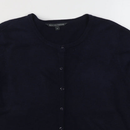 Womens UK Size 16 Bonmarché Blue Cardigan Jumper