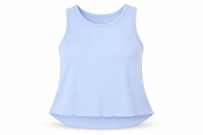 Womens UK Size 8 Boohoo Blue Basic Tank
