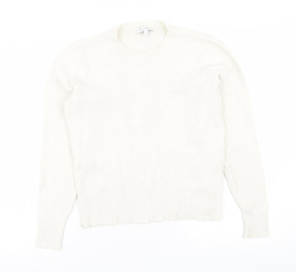 Womens UK Size 14 Warehouse White Pullover Jumper