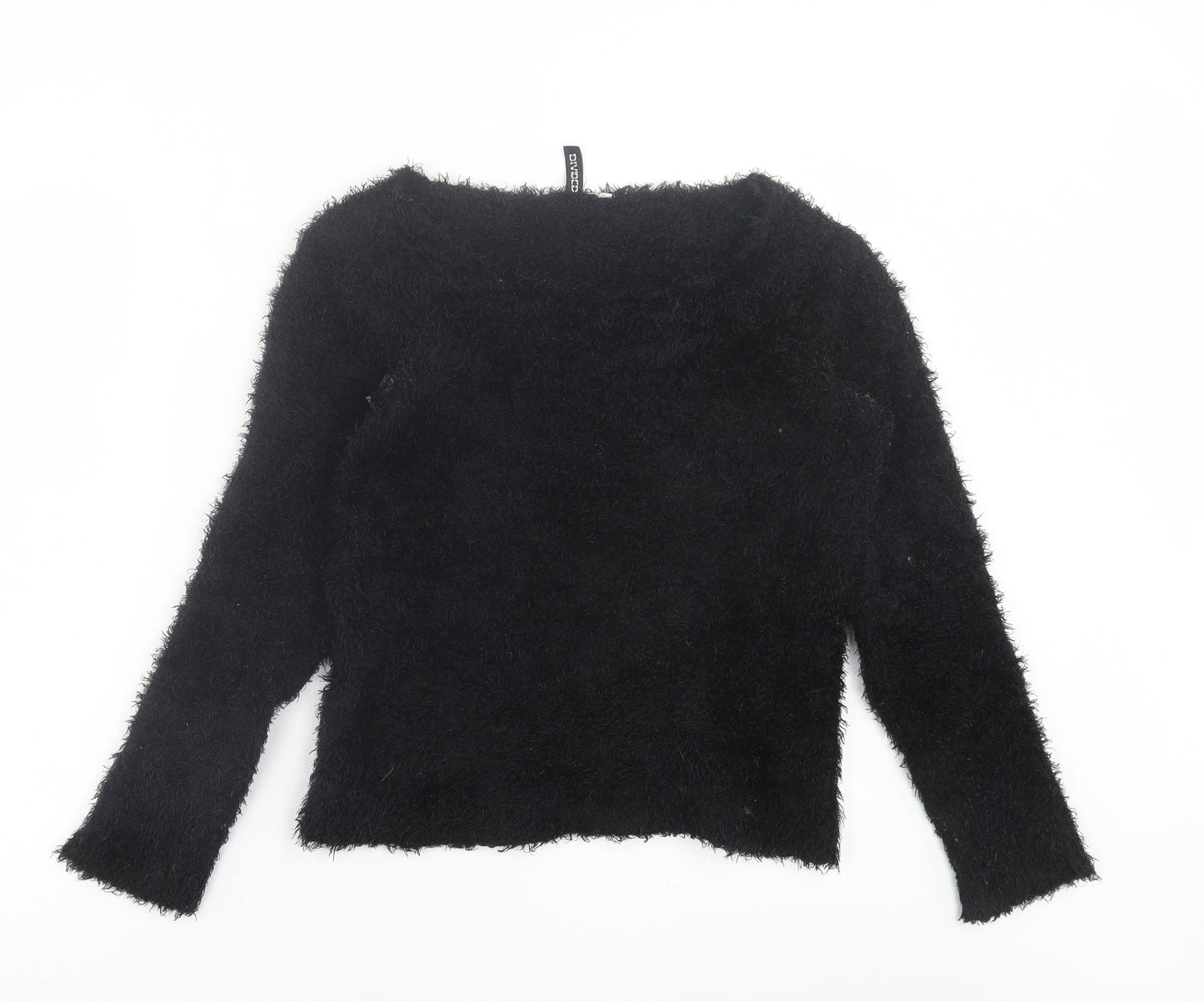 Womens UK Size XS H&M Black Pullover Jumper