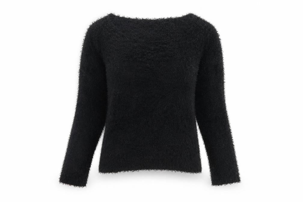 Womens UK Size XS H&M Black Pullover Jumper