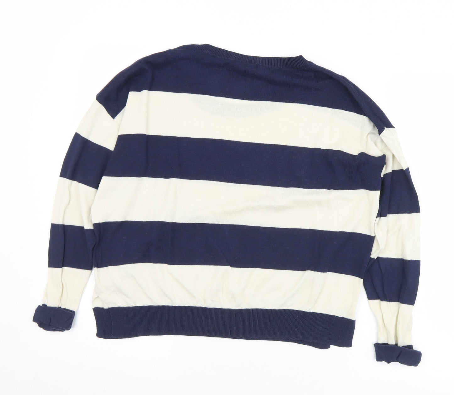 Womens UK Size 10 New Look Blue Pullover Jumper
