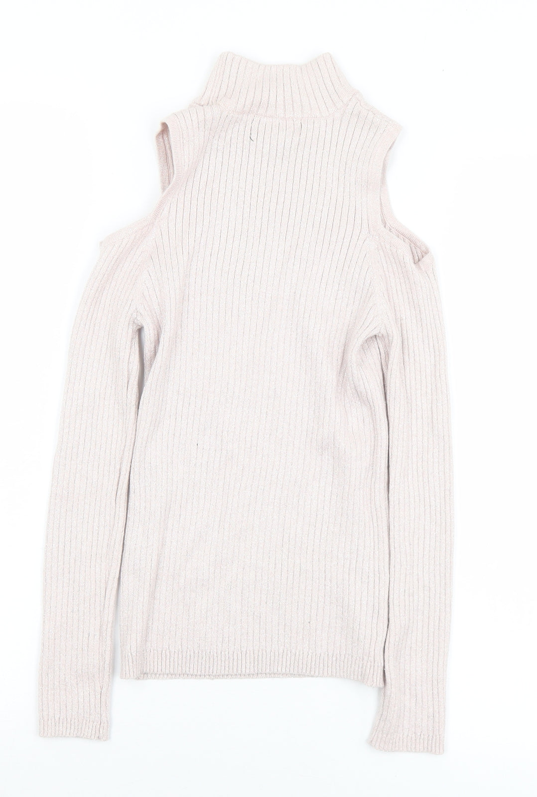 Atmosphere Womens Pink Mock Neck  Viscose Pullover Jumper Size 8