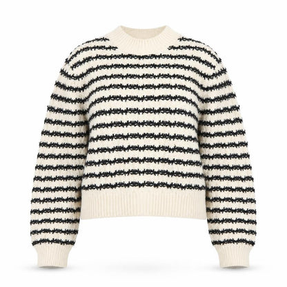 Womens UK Size M MNG Beige Pullover Jumper