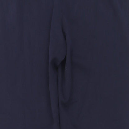 Arcadia Womens Blue  Polyester Trousers  Size 16 L29 in Regular Button