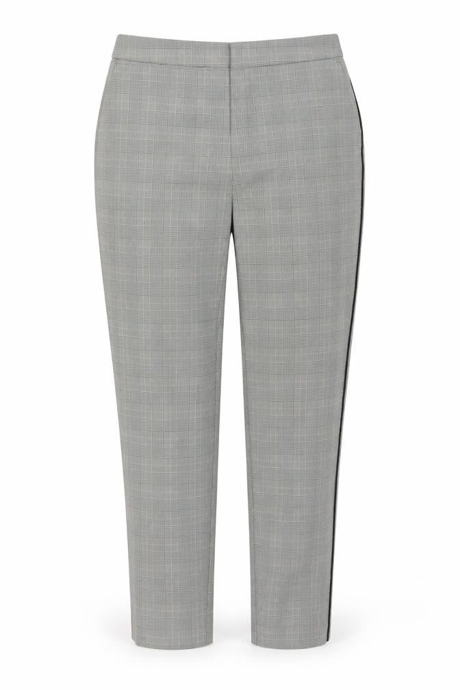 Womens UK Size 10 Nutmeg Regular Fit Dress Pants Grey Trousers