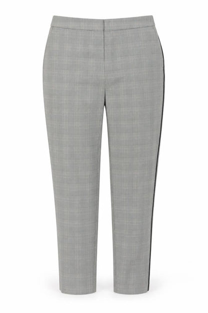 Womens UK Size 10 Nutmeg Regular Fit Dress Pants Grey Trousers