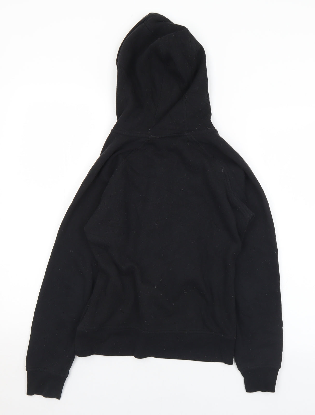 LA Gear Womens Black  Polyester Full Zip Hoodie Size 6  Zip