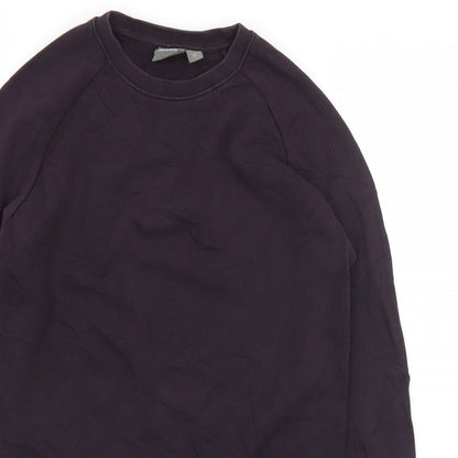 Mens UK Size XS ASOS Black Pullover Sweatshirt