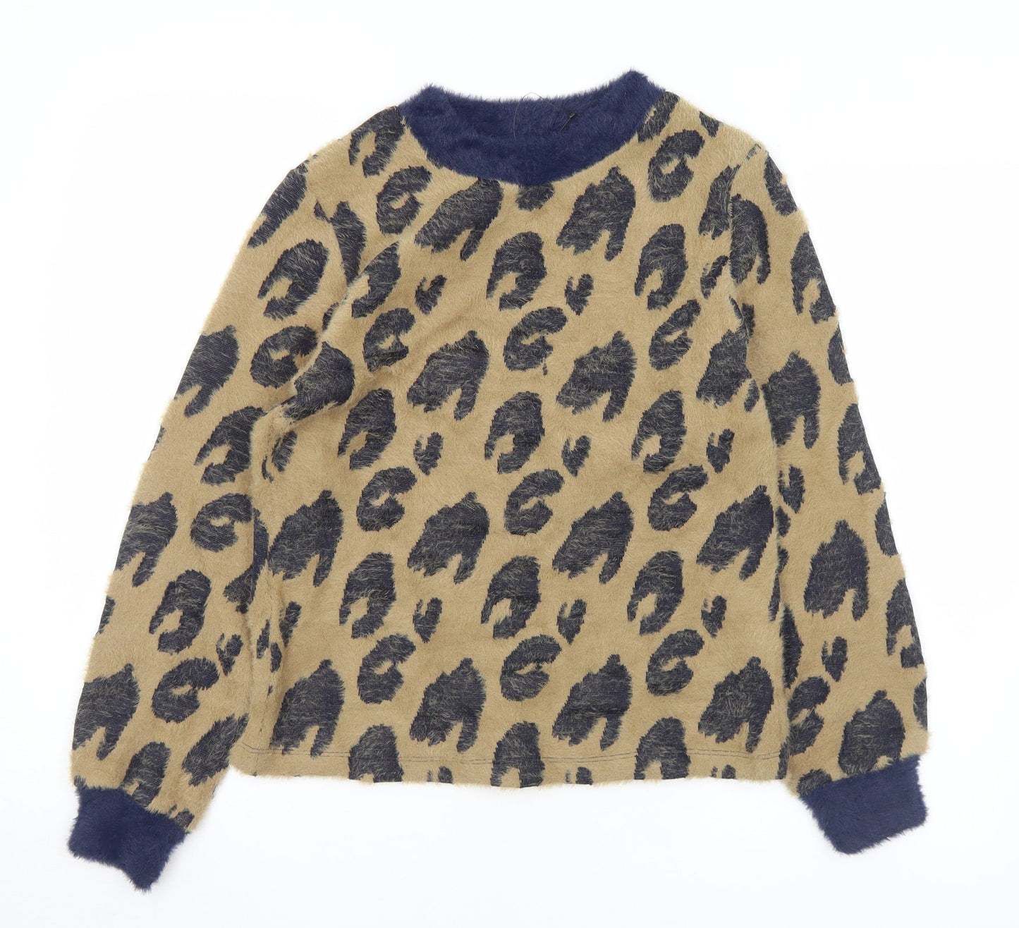 Womens UK Size 8 Marks and Spencer Brown Pullover Jumper