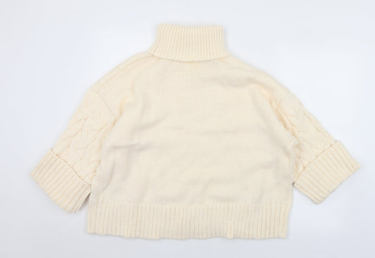Womens UK Size L H&M Ivory Pullover Jumper