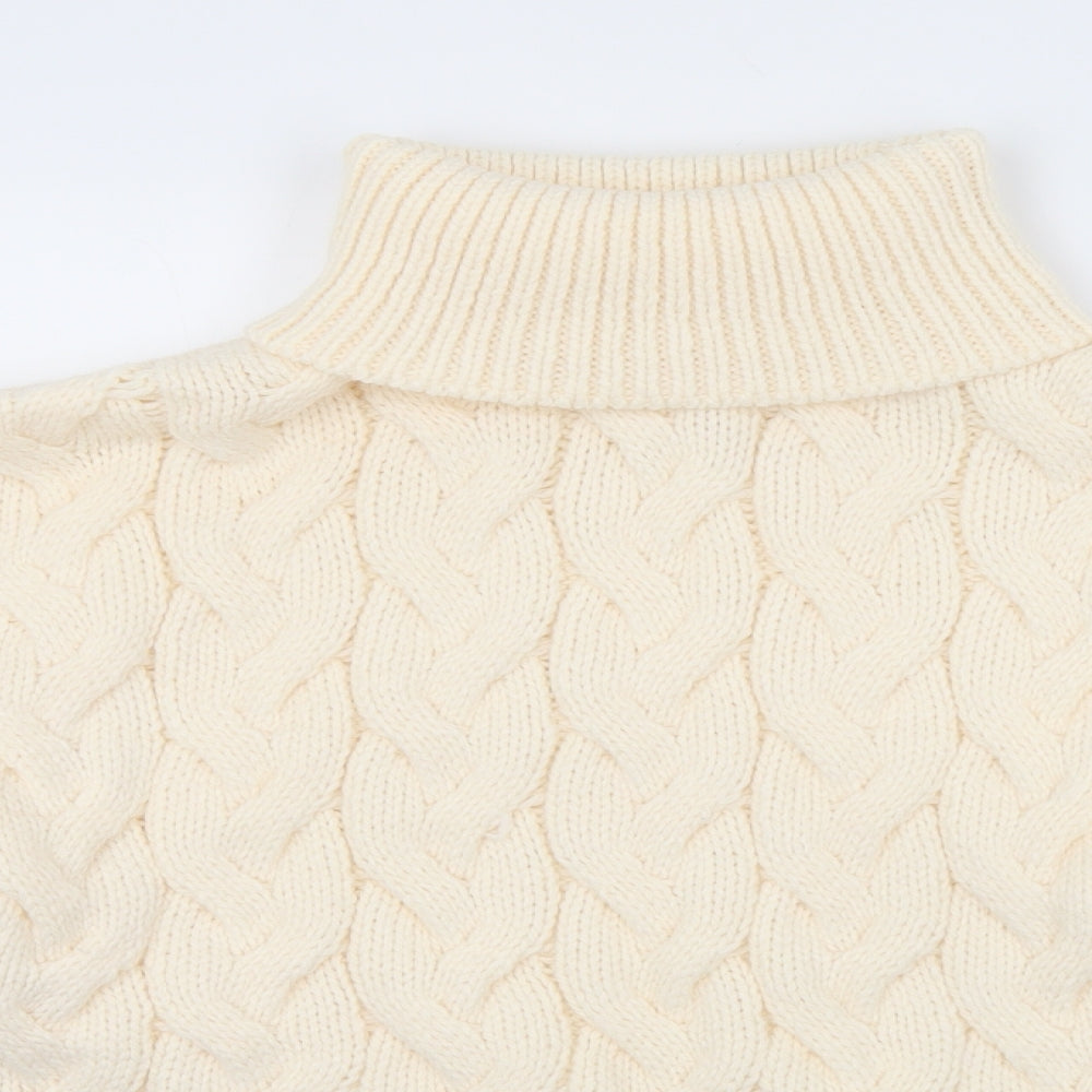 Womens UK Size L H&M Ivory Pullover Jumper