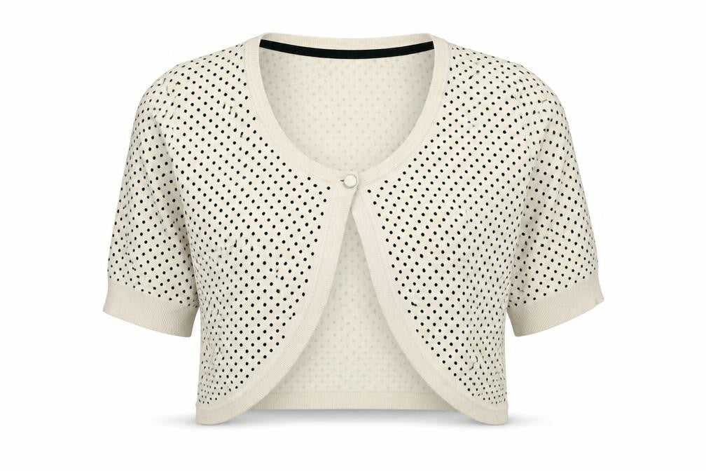 Womens UK Size 14 Marks and Spencer Beige Shrug Jumper