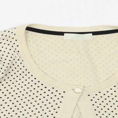 Womens UK Size 14 Marks and Spencer Beige Shrug Jumper